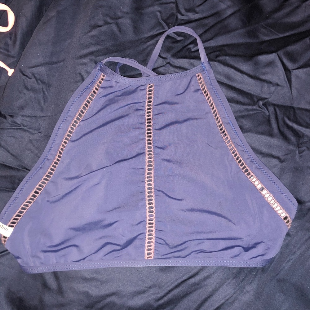 High neck bikini top